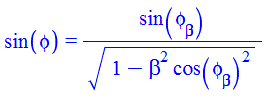 `+`(`/`(`*`(2, `*`(d)), `*`(`+`(t[1], t[2])))) = `/`(`*`(c, `*`(`+`(1, `-`(`/`(`*`(`^`(v, 2)), `*`(`^`(c, 2))))))), `*`(`^`(`+`(1, `-`(`/`(`*`(`^`(v, 2), `*`(`^`(sin(phi), 2))), `*`(`^`(c, 2))))), `/`...