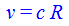 v = `*`(c, `*`(R))