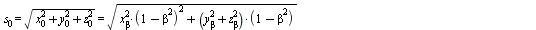 `and`(s[0] = sqrt(`+`(`*`(`^`(x[0], 2)), `*`(`^`(y[0], 2)), `*`(`^`(z[0], 2)))), `and`(sqrt(`+`(`*`(`^`(x[0], 2)), `*`(`^`(y[0], 2)), `*`(`^`(z[0], 2)))) = sqrt(`+`(`*`(`^`(x[beta], 2), `*`(`^`(`+`(1,...